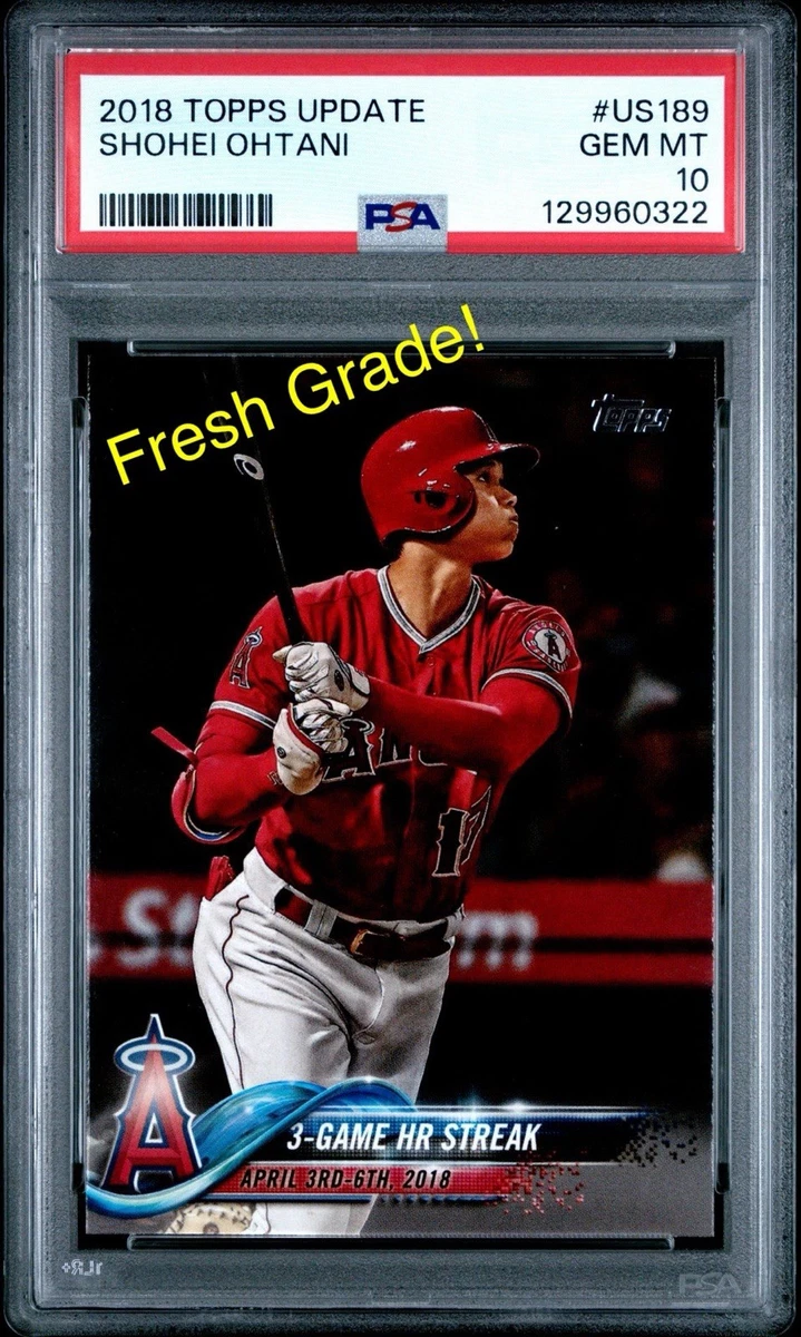 2018 Topps Update Series - Shohei Ohtani #US189 for sale | eBay