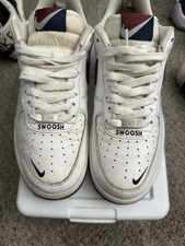 Nike Air Force 1 '07 LV8 White Night Maroon - Size 8 / 9.5 Wmn