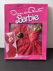 Barbie Oscar de la Renta Collector Series IV Vintage Red Black  3 Pc Gown 9258