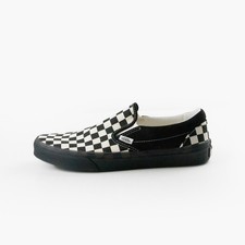 Vans Classic Slip-On Shoe Checkerboard White Black