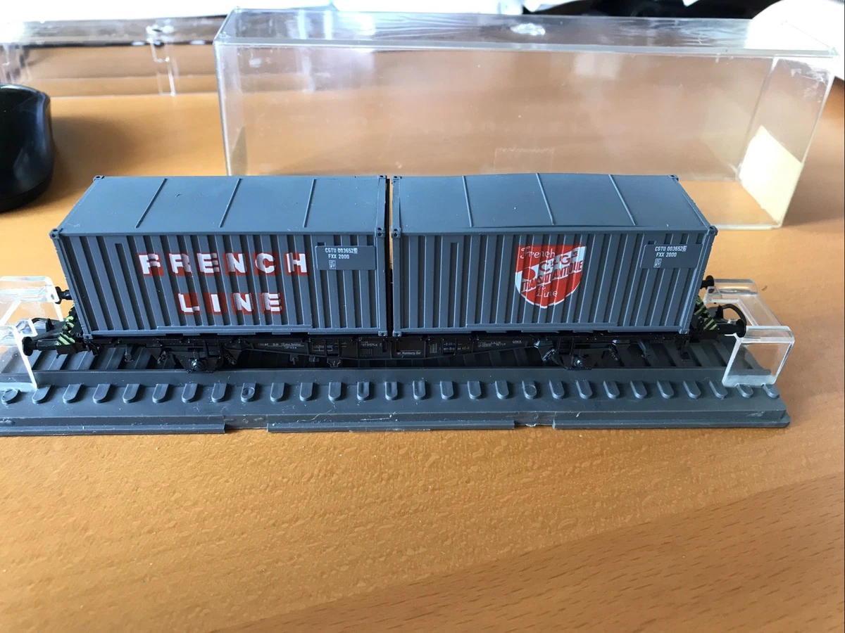 Lima 2852 – 3 Wagons HO Porte-containers DB Danzas & CNC – Occasion