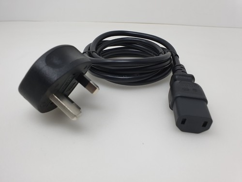 For Quad Artera Link CD Player Mains Power Cable AC Power Lead Cord UK Wall Plug - Afbeelding 4 van 7