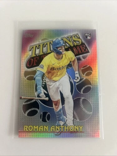 2026 Topps Series 1 Roman Anthony Rookie Card #TOG-9 Boston Red Sox (RC)