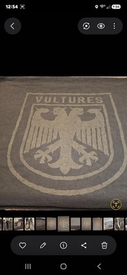 Yeezy Vultures Boxy T-Shirt - Black Kanye West Merch - Size 2 - Authentic