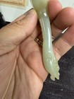 Very Fine Antique/ Vtg. Chinese HK Export Jade Spoon — photo 10