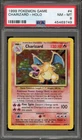 Pokemon Charizard Base Set Unlimited Holo Rare #4 PSA 8