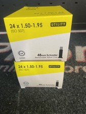 Sunlite Standard Schrader Valve 24x1.50-1.95 ( QTY 2 ) 48mm