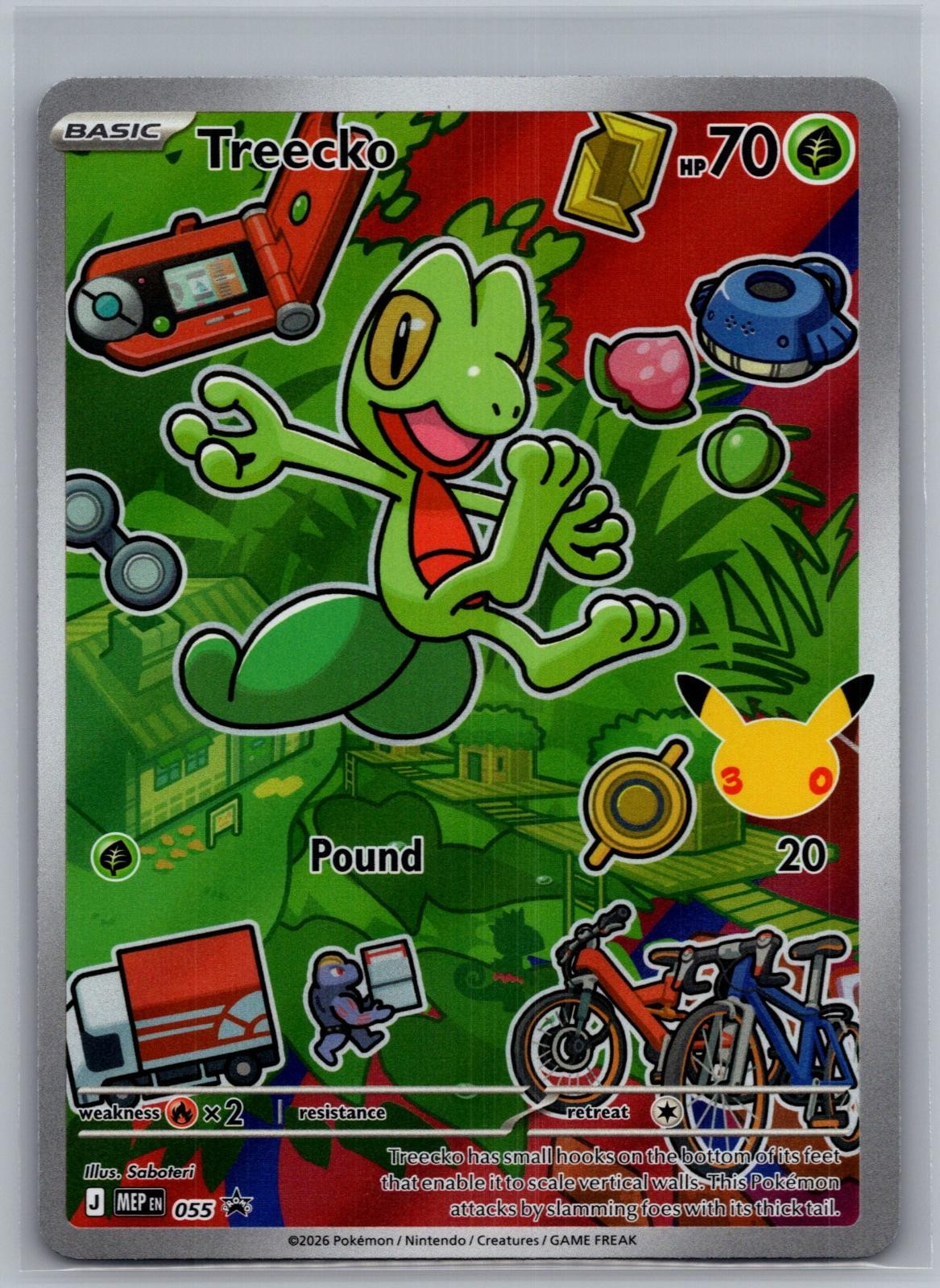 Treecko 055 Holo