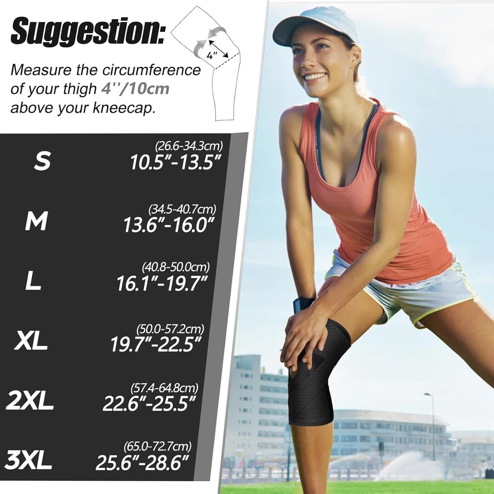 膝关节支撑胸花稳定带关节炎跑步腱疼痛缓解 — 第 3/4 张图片