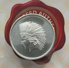 Intaglio 1/2 oz. INDIAN HEAD LIBERTY $10 Tribute - 30mm round .999 fine silver