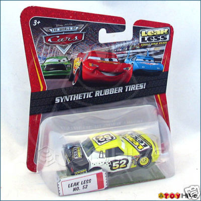 Disney Pixar Cars Synthetic Rubber Tires Leak Less #52 by Mattel