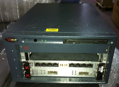 IXIA 400 Traffic Generator/Performance Analyzer mit LM1000SX +PML1000T4-PD Mo...