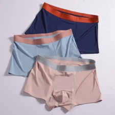 New Modal Men's Underwear Without Traces of Comfortable Breathable Boxer Briefs
