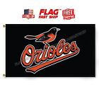 Baltimore Orioles Flag 3X5 Baseball Banner Old School Logo Free Usa Shipping