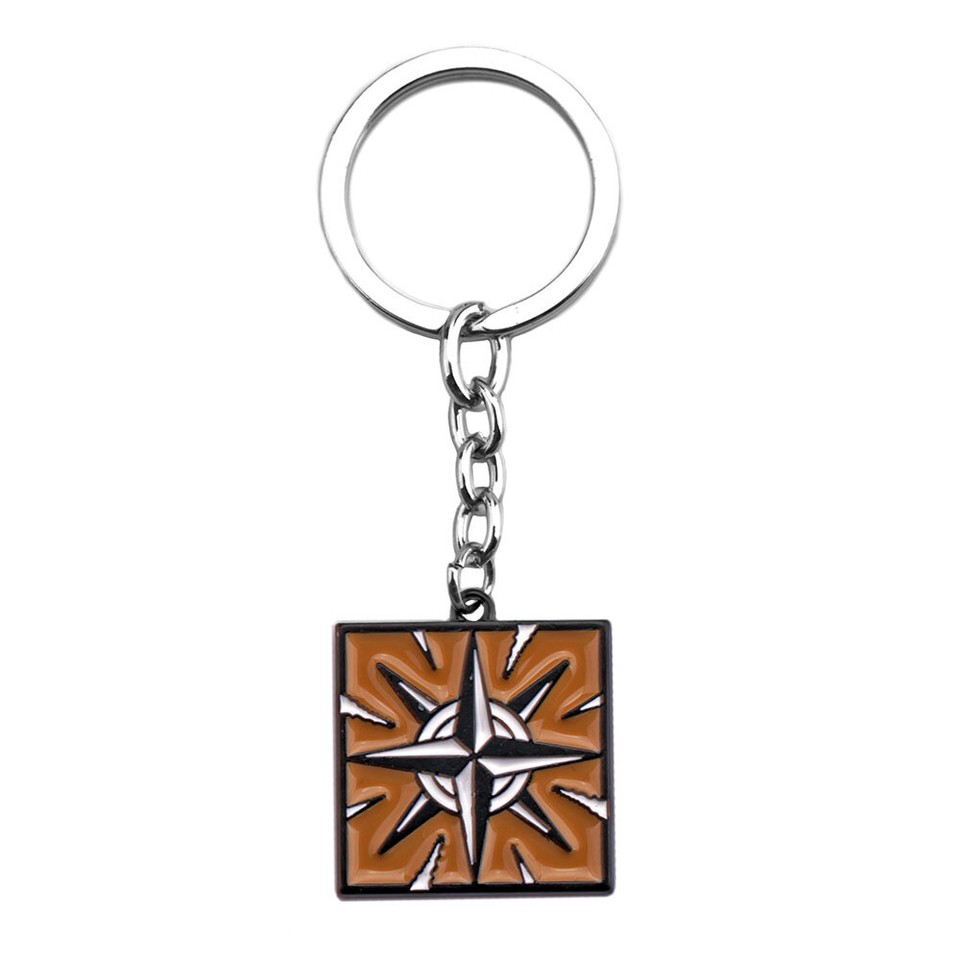 Rainbow Six Keychain Siege 6 Alloy Holder Fashion Car Chaveiro Game ...
