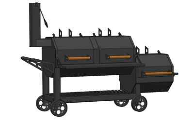 DIY BBQ SMOKER PLANS  - BARBEQUE  SMOKER BUILD - PLANS ON CD-ROM