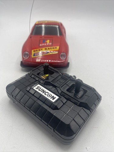 PORSCHE 959 WHITE SUNCON RED Car * Radio Control * Scale 1/18 Hong Kong - Picture 9 of 11