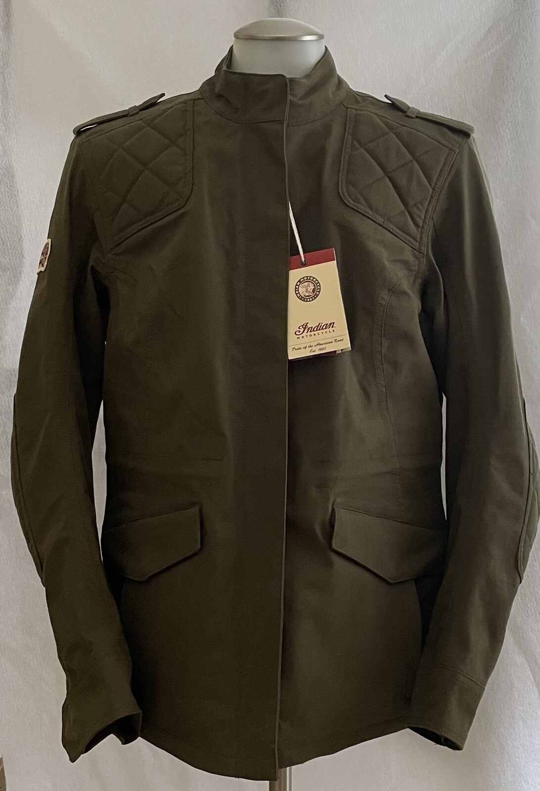Indian Motorcycle OEM Military Jacket Olive Women's Large 286521906 for sale online eBay
