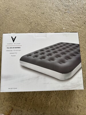 Vanessa Williams Full Size Air Mattress Inflated Size 75  X 54  X 8.7  NEW