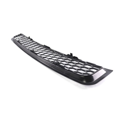 For Audi A4 B6 2002-2005 03 04 Honeycomb Front Bumper Lower Grille Gloss Black - Foto 5 di 6