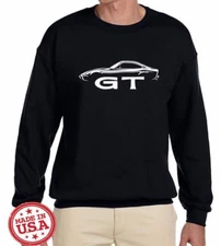 Opel GT Sports Car Classic Outline Design Sweatshirt NEW