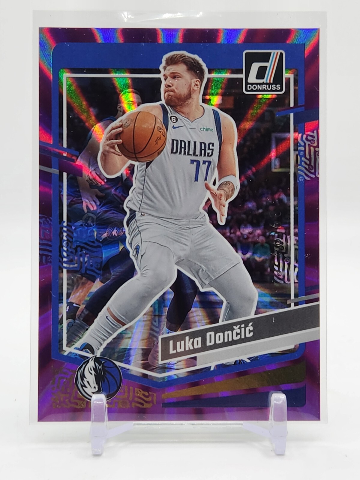 Donruss Basketball 2023-2024 Luka Doncic Purple Laser #141 39/99