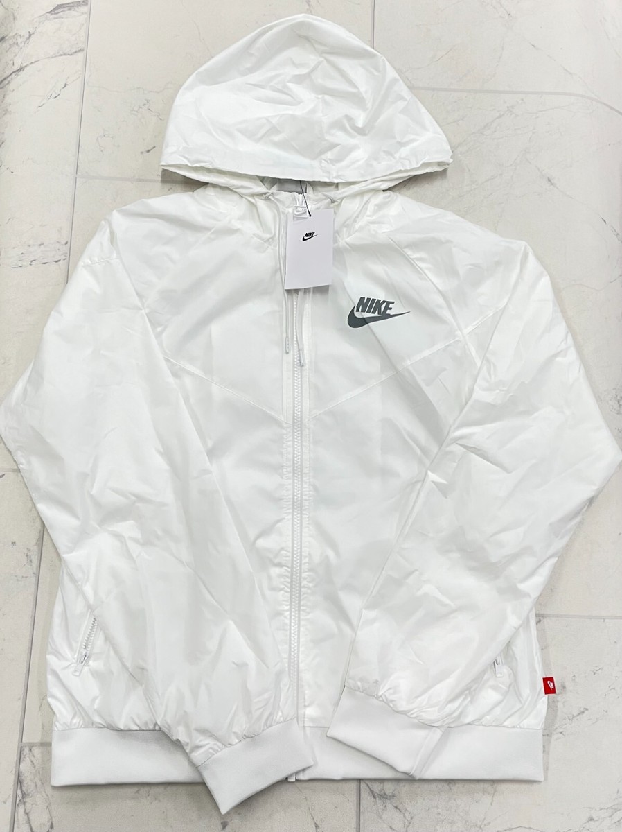 NIKE アノラック ウィンドランナー 白 Mサイズ NWT $100 Nike SportWear Wind Runner Jacket In White Size