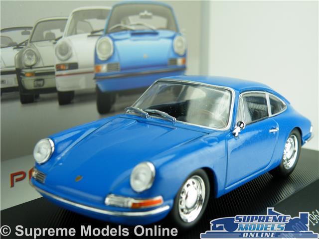 PORSCHE 901 MODEL CAR 1964 1:43 SCALE IXO ATLAS BLUE SPORTS COUPE K8