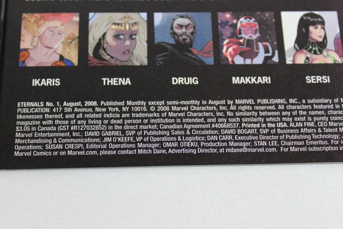 Eternals #1 Eyes of Fulcrum Marko Djurjevic Variant 2008