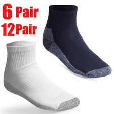 Dickies Socks Ankle Quarter Socks Work Pairs Mens Size 6-11 Mens Boot Heavy Duty