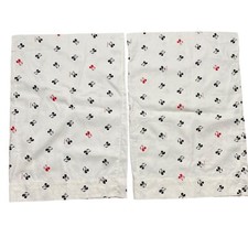 Disney Pillow Cases Mikey Mouse 100 Cotton Set of Two 20x29