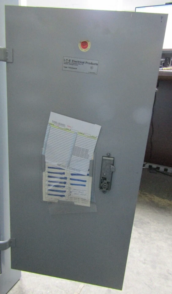 😃 ITE 225 AMP MAIN LUG PANELBOARD 480Y/277 VAC 3Ø 36 CIRCUIT CDP-7 - Image 4 of 4