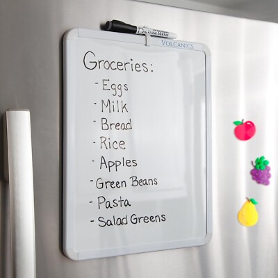 Dry Erase Board, 14.1  X 11  Whiteboard Small White Board, Magnetic White Board