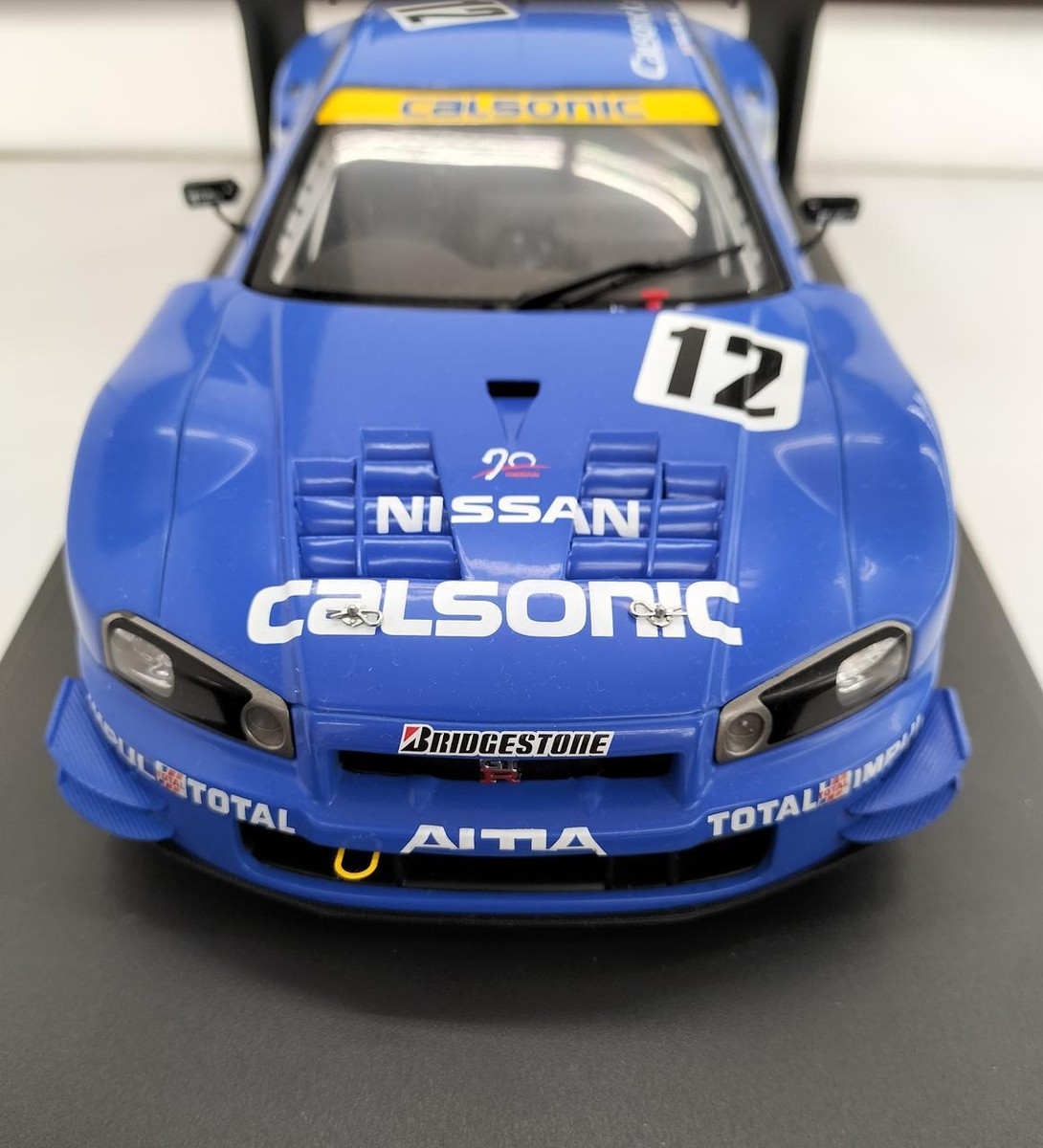 Autoart 1/18 Calsonic Skyline GT500 Suzuka Winner 2003 Blue