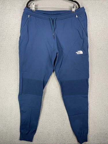 The North Face joggers navy blue Athletic peak drew logo men's XL Stretch NWOT