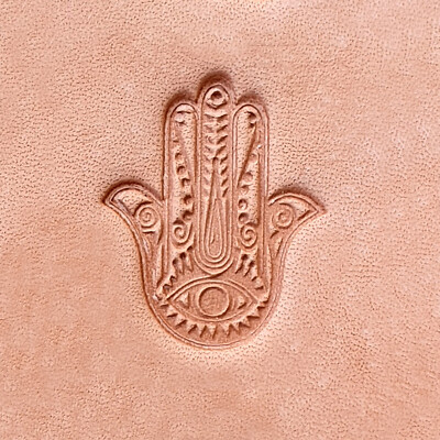 3D Stempel Hand der Fatima Leder Tandy Leather 8590-00