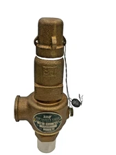 FUKUI Part No. 9906 Brass Pop Safety Relief Valve set @ 4 kg./cm2