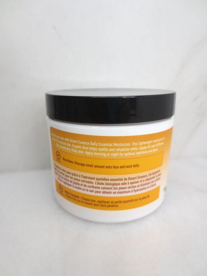 DESERT ESSENCE DAILY ESSENTIAL MOISTURIZER WITH JOJOBA OIL 4 OZ NWOB LOT OF 5 - Image 4 of 4
