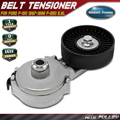 Belt Tensioner with Pulley for Ford F150 19871996 F250 E250