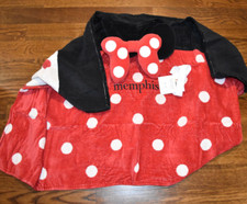 Pottery Barn Kids Disney Mickey Mouse Baby Bath Wrap memphis Monogram NEW NWT