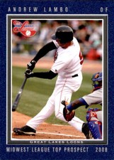 2008 Midwest League Prospects Grandstand 19 Andrew Lambo Newbury Park California