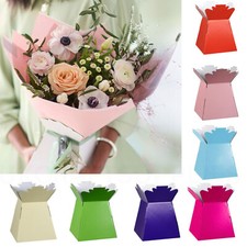 Bouquet Flower Box Living Vase Mother's Valentine's Day Florist Boxes Sweet Gift