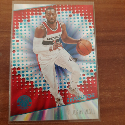 2017-18 Panini Revolution Sunburst #65 John Wall Washington Wizards /75