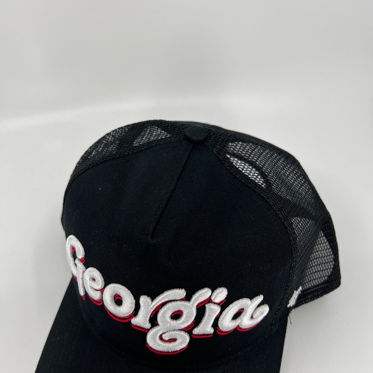 47 Brand UGA Black Fitted Stretch Trucker Cap with Logo Patch 47 Georgia Bulldogs NCAA Fan Cap, Hats for sale | eBay main image 2