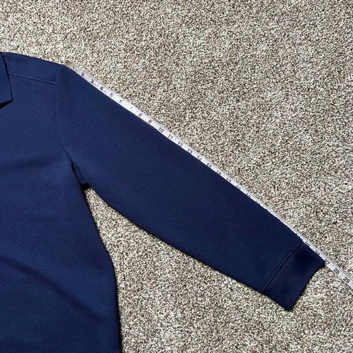 Maglione Vince Camuto da uomo blu manica lunga quarto cerniera taglia XXL nuovo con etichette - Foto 5 di 8