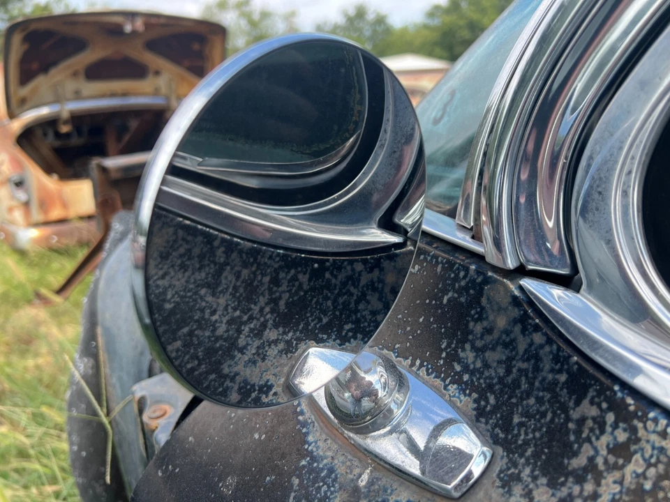 1961-1964 Cadillac Calais DeVille Eldorado Fleetwood Series 62, 65 Left Mirror - Image 3 of 4