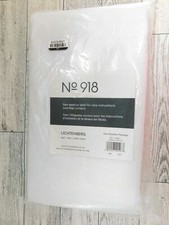 No. 918 Sheer Voile Rod Pocket Curtain Panel White 59" x 95"
