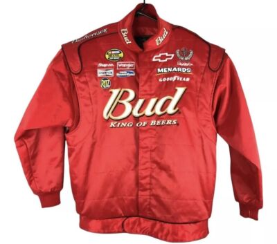 Veste de course vintage Dale Earnhardt Jr Nascar Budweiser Chase Authentics XL | eBay