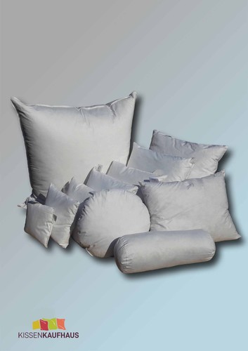 70 X 70 CM Pillow Insert 1200 G High Quality New Goose Feathers - Picture 6 of 6