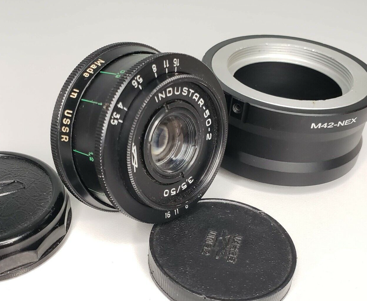 neco【フード・アダプタ付】INDUSTAR-50-2 3.5/50 neco様専用【フード・アダプタ付】INDUSTAR-50-2 3.5/50 - メルカリ